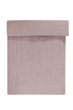 Waffle Sengetæppe, Rosa, 140x220 cm