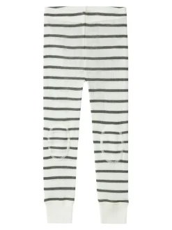 Wang Wool Needle Longjohn Leggings, Snow White Mulled Basil, 92 cm