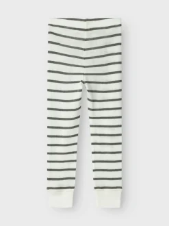 Wang Wool Needle Longjohn Leggings, Snow White Mulled Basil, 92 cm