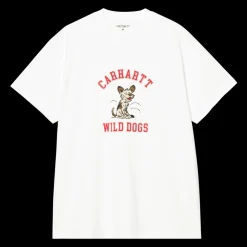 Wild Dog T-shirt, White, L