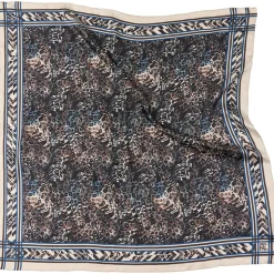 Wildlife Tørklæde, Brown/Blue