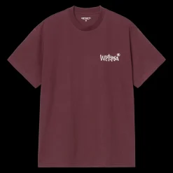 Wiptopia Script T-Shirt, Rondo / Wax, M