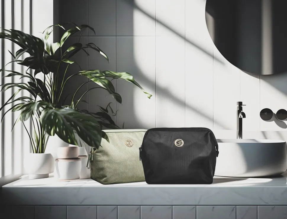 Wire Toilettaske, Dusty Green