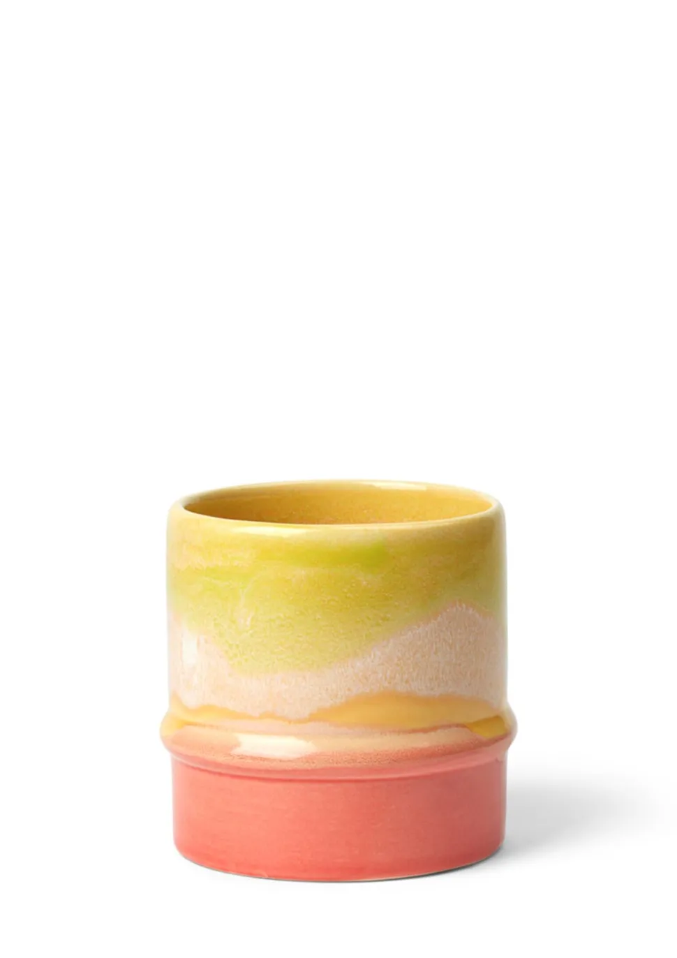 X Kimpop Krus, Yellow/Apple Green/Pink, 36 cl