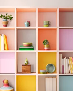 X Kimpop Krus, Yellow/Apple Green/Pink, 36 cl