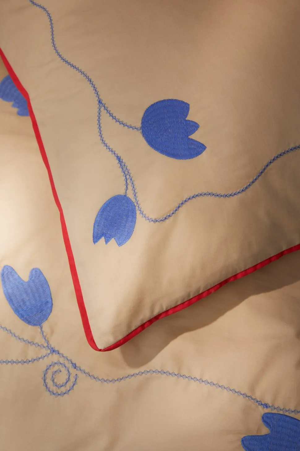 X KimPop Lollipop Sengetøj, Sand, 140x200 cm