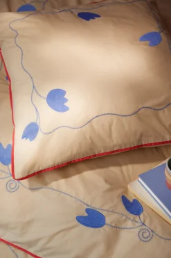 X KimPop Lollipop Sengetøj, Sand, 140x200 cm