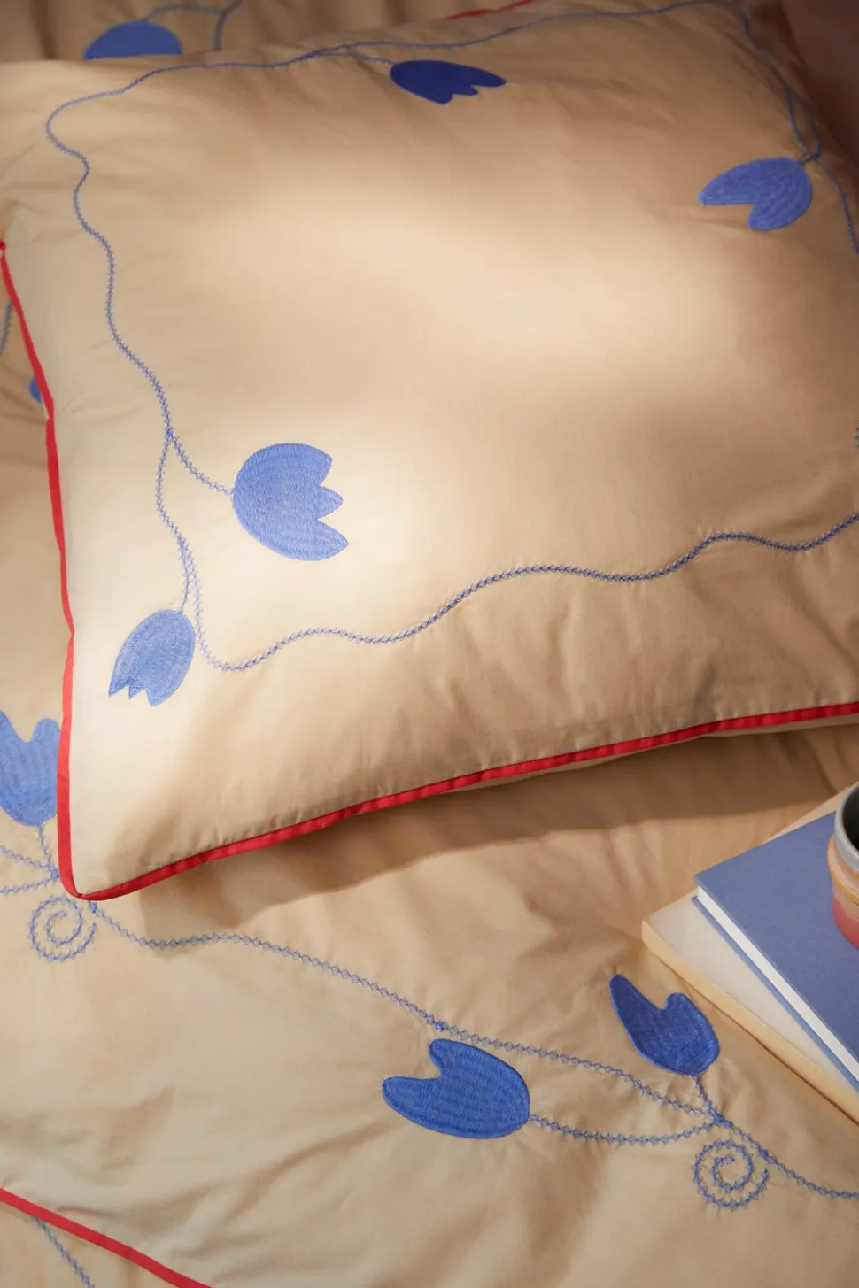 X KimPop Lollipop Sengetøj, Sand, 140x200 cm