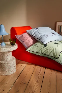 X KimPop Lollipop Sengetøj, Light Green, 140x220 cm