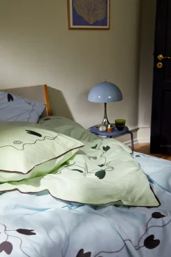 X KimPop Lollipop Sengetøj, Light Green, 140x220 cm