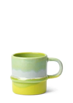 X KimPop Poppery Krus, Apple Green/Mint, 35 cl