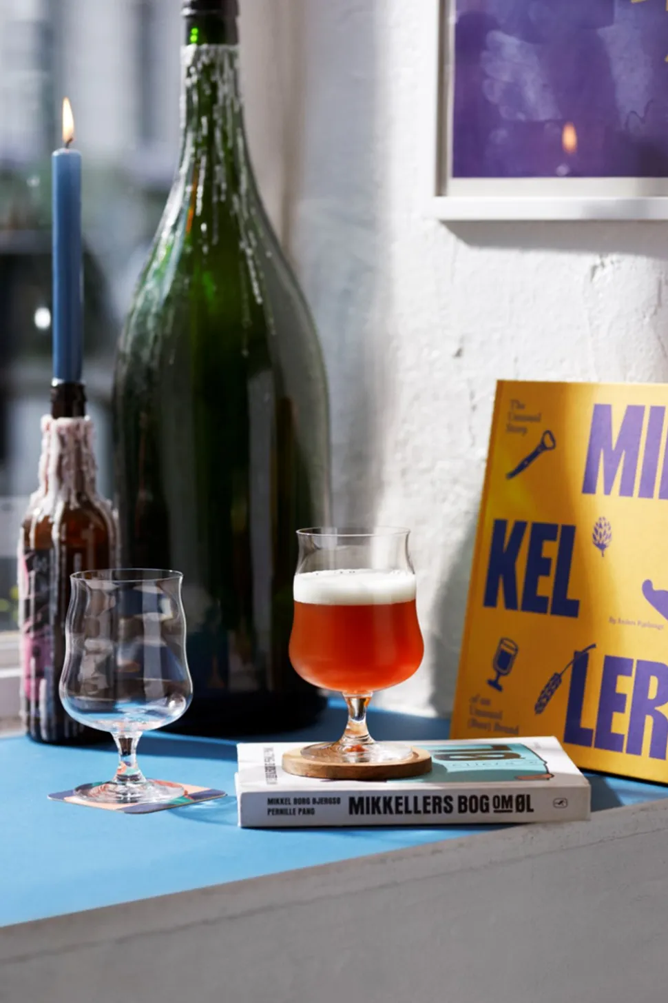 X Mikkeller 2-pak Universalt Ølglas, Clear, 40 cl