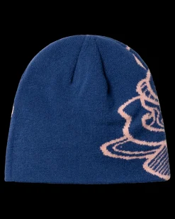 Yan Lion JQ Beanie, Blue-Pink
