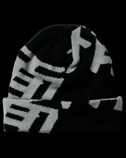 Yan Sumo JQ Fold Beanie, Black Grey