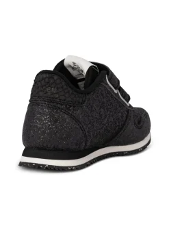 Ydun Allover Glitter Sneakers, Black, 35