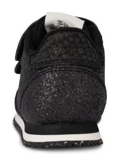 Ydun Allover Glitter Sneakers, Black, 35