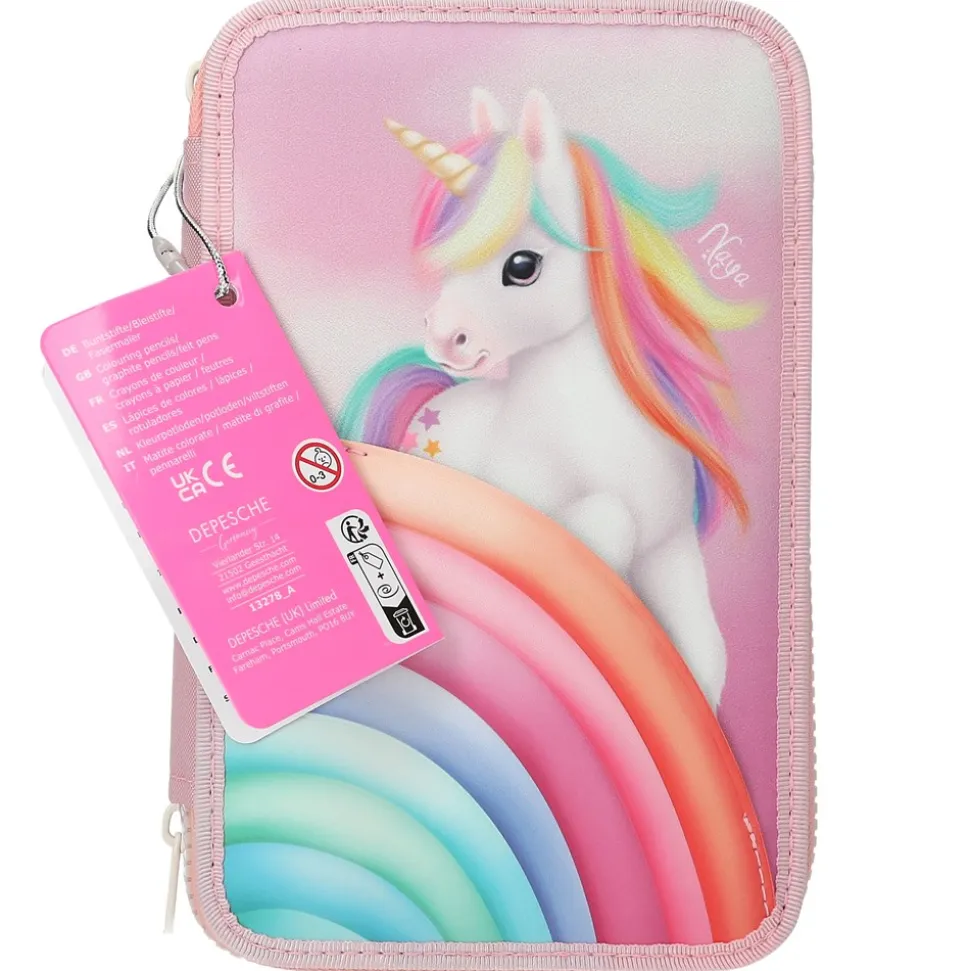 Ylvi Color Cloud Tripple Penalhus, Regnbue