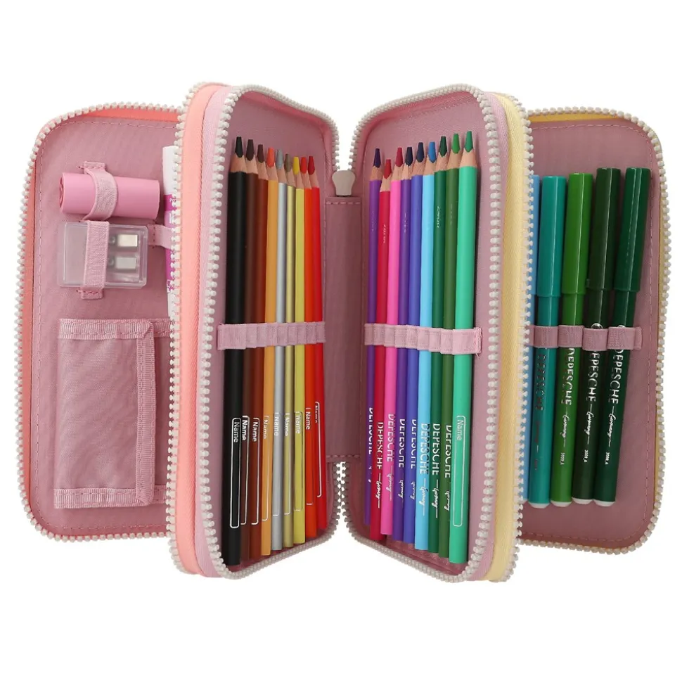 Ylvi Color Cloud Tripple Penalhus, Regnbue