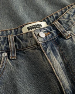 Yuto Aged Jeans, Dark Blue, W34/L34