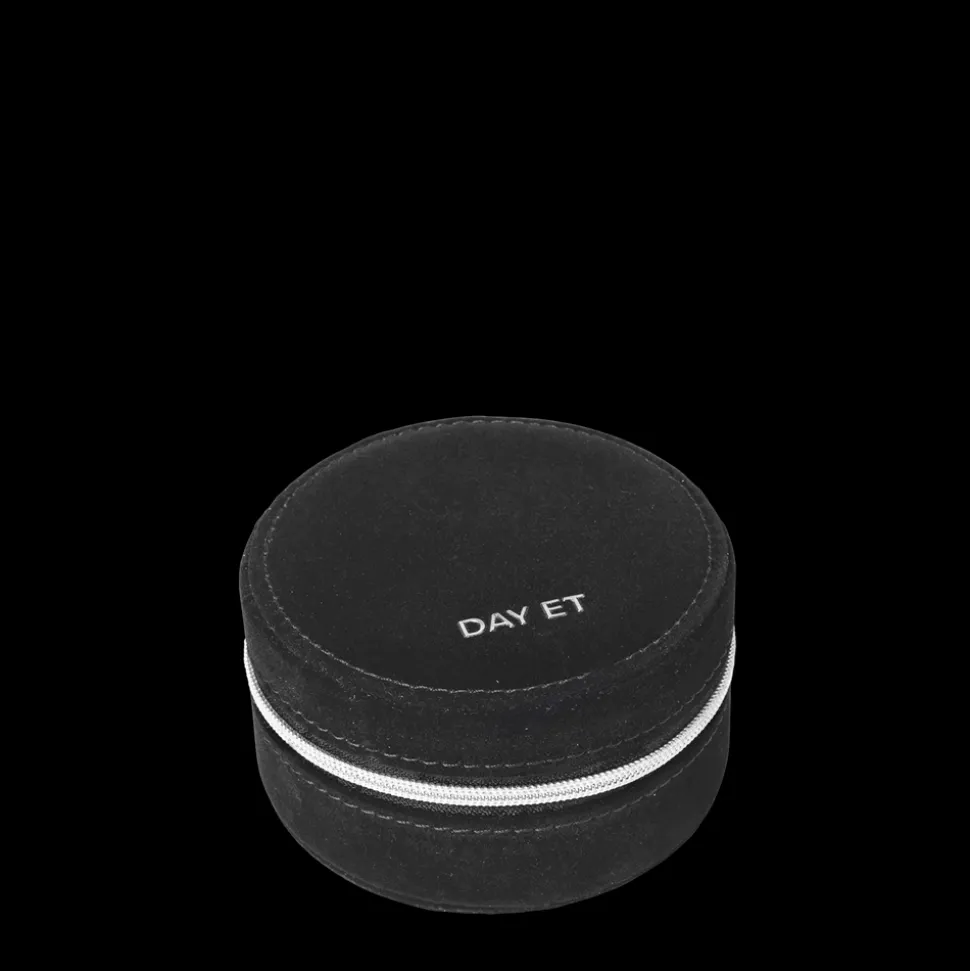 Z Jewelry Zip Round Smykkeboks, Black