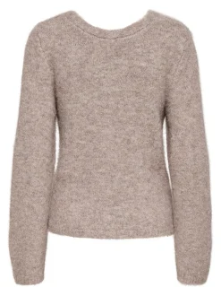 Zaggie Life Vendbar Striktrøje, Humus, M