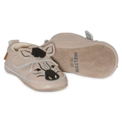 Zebra Leather Hjemmesko, Oxford Tan, 24/25