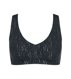 Zero Feel 2.0 Festive Bralette, Black Combination, M