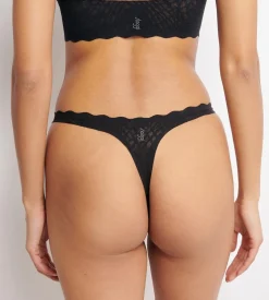 Zero Feel Bliss String Trusser, Black, L